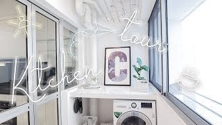 HDB Kitchen Tour Part 1 of House Tour [upl. by Llerej]