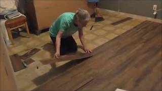 How to Install a Click Lock Vinyl Floor [upl. by Aron]