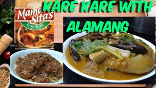 KAREKARE WITH MAMA SITAS MIX QUICK AND EASY VERSION TAGALOGKAKEKARENG PATA KAREKARE RECIPE [upl. by Ambros518]