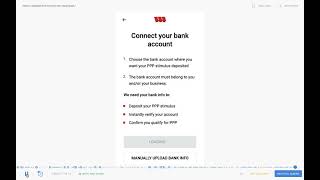 Womply PPP Fast Lane Walkthrough  Manual Bank Connect [upl. by Cormier]