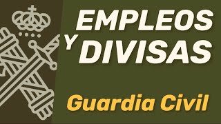 Categorías empleos y divisas de la Guardia Civil [upl. by Paige]