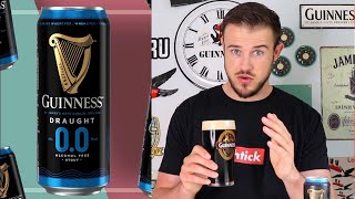 Guinness 00 Alcohol Free Can Review [upl. by Dinan]