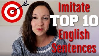 How to Pronounce TOP 10 English Sentences [upl. by Hsirap263]