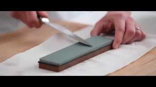 How to Sharpen a Knife with a Whetstone [upl. by Leviralc]