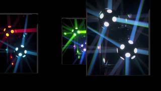 Cosmos LED New Rotating Effect Light from CHAUVET [upl. by Anattar]