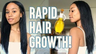 5 Best Oils For FASTER Hair Growth 🙌🏽 [upl. by Espy851]