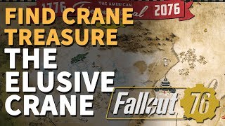 The Elusive Crane Fallout 76 Find Crane treasure [upl. by Aigroeg]