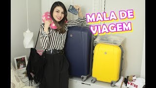 COMO ARRUMA MALA PARA VIAGEM INTERNACIONAL DESPACHADA E DE MÃO  PALOMA SOARES [upl. by Seagraves830]