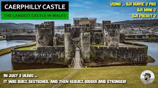 Caerphilly Castle  The Largest in Wales 2nd in Britain [upl. by Solon]