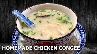 How to Make Chicken Congee Jook  Easy amp Delicious Breakfast Recipe [upl. by Notnelc]