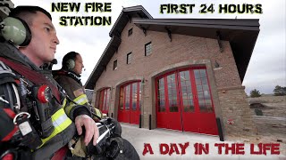 First 24 Hours in a New Fire Station  A Day in the Life [upl. by Omle]