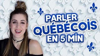 PARLER QUÉBÉCOIS EN 5 MINUTES  DENYZEE [upl. by Luby]