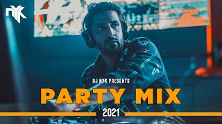 DJ NYK  New Year 2021 Party Mix  Yearmix  Non Stop Bollywood Punjabi English Remix Songs [upl. by Rento]