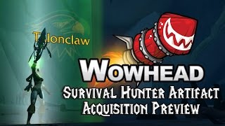 Survival Hunter Artifact Acquisition Preview [upl. by Sieracki964]