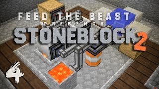 StoneBlock 2 Modpack Ep 4 Lava Automation [upl. by Rebm537]