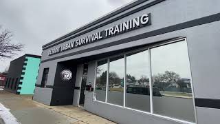 A TOUR OF DETROIT URBAN SURVIVAL TRAINING CENTER DUST [upl. by Klemm792]