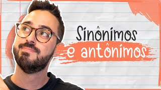 Sinônimos e Antônimos [upl. by Afira]