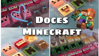 DOCES MINECRAFT PERSONALIZADOS DE NINHO [upl. by Vadim]