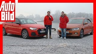 Duell hinterm Deich Audi A1 vs VW Polo 2019 Test  Fahrbericht  Review [upl. by Tezile]