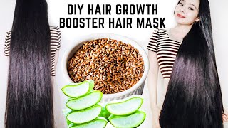 DIY FLAXSEED GEL amp ALOE VERA GEL HAIR GROWTH BOOSTER amp PREVENT HAIR FALL Beautyklove [upl. by Assirahs]