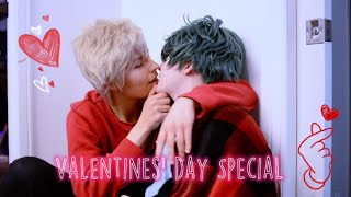 BNHA Cosplay   Valentines Day Special  BakuDeku [upl. by Nagol]