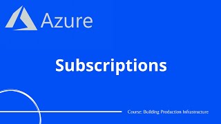 Azure 2  Subscriptions  Azure Tutorial [upl. by Tuddor465]