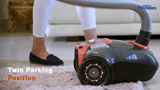 Eureka Forbes  Forbes Stellar Vacuum Cleaner  Demo Video [upl. by Batruk48]