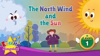 The North Wind and the Sun  Fairy tale  English Stories Reading Books [upl. by Ezitram]