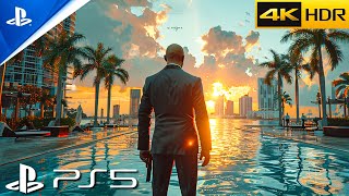 MIAMI PS5 Immersive ULTRA Realistic Graphics Gameplay 4K60FPS Hitman 2 [upl. by Ianaj726]