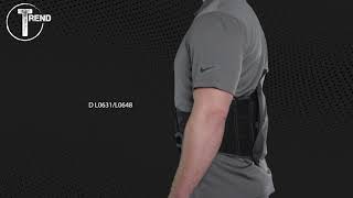 Trend Medical LSO Back Brace [upl. by Esbenshade129]