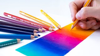 How to BLEND COLORED PENCILS For Beginners Prismacolor Tutorial [upl. by Eicnahc]