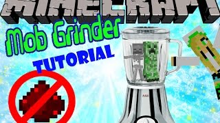 Simple and Easy Mob Grinder No redstone required [upl. by Naam525]