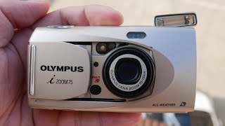 OLYMPUS I ZOOM 75 aps film [upl. by Jaymee]