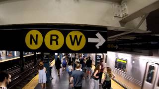 ⁴ᴷ The Busiest NYC Subway Station Times Square–42nd StreetPort Authority Bus Terminal [upl. by Agnimod]