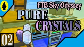 PURE CRYSTALS  PHYTOGENIC INSOLATOR  MinecraftFTB Sky Odyssey EP 2 [upl. by Hairahs]