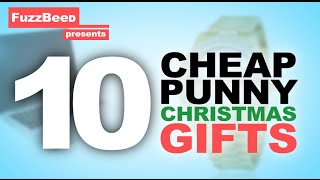 10 Cheap Punny Christmas Gifts [upl. by Alitha]