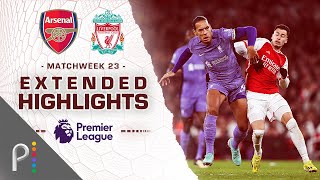 Arsenal v Liverpool  PREMIER LEAGUE HIGHLIGHTS  242024  NBC Sports [upl. by Andonis986]