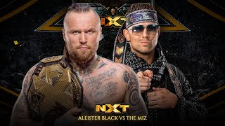 NXT 20 Aleister Black vs The Miz [upl. by Ydnis]