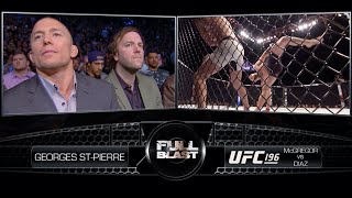 UFC 202 Full Blast  GSP on McGregor vs Diaz I [upl. by Shanleigh241]