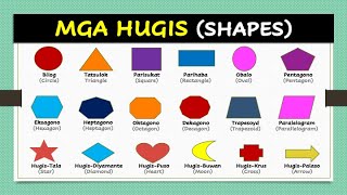 Mga Hugis  Shapes [upl. by Rosette620]