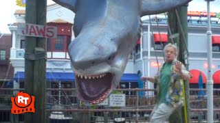 Sharknado 3 Oh Hell No 2015  Sharks Attack Universal Studios Scene  Movieclips [upl. by Eremehc770]