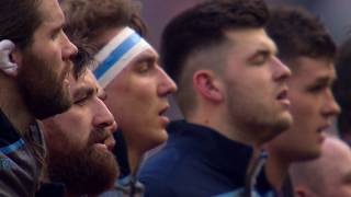 Scottish sing their anthem at the Stade de France  Guinness Six Nations [upl. by Isidor]