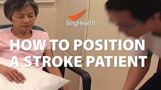 How To Position A Stroke Patient [upl. by Yvette]