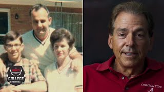 Nick Saban’s journey chronicled from a local gas station to Alabama  College Football on ESPN [upl. by Aivizt163]