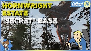 FALLOUT 76  How To Enter The quotSECRETquot BASE At Hornwright Estate [upl. by Imray128]