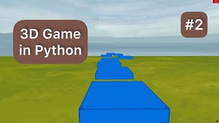 Make 3D Game With Python Ursina Engine 2  Create Moving Platforms and Quit Button [upl. by Aromas]