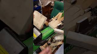 Home made kindling attachment for electric log splitter [upl. by Hildegaard]