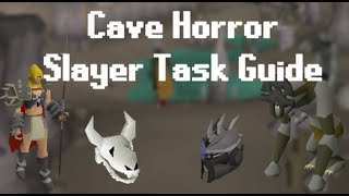 OldSchool Runescape  Cave Horror Guide [upl. by Eillod]