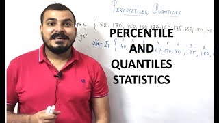 STATISTICS PERCENTILES and QUANTILES [upl. by Neu298]