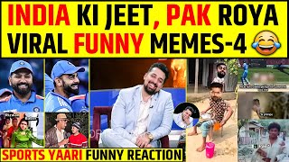 INDIA KI JEET SE ROYA PAKISTAN VIRAL FUNNY MEMES 😂 SPORTS YAARI FUNNY REACTIONS indvsnz ct2025 [upl. by Siramaj924]